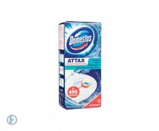 Освежитель/очиститель для унитаза/писсуара КОМПЛЕКТ 3 шт. х 10 г DOMESTOS Attax, 
