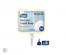 Картридж с жидким мылом одноразовый TORK (Система S2) Premium, 0,475 л