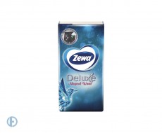 Платки носовые ZEWA Deluxe, 3-х слойные, 10 шт. х (спайка 10 пачек)
