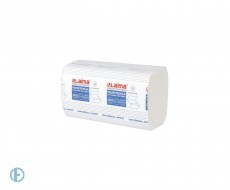 Полотенца бумажные 200 шт., LAIMA (H3) UNIVERSAL WHITE, 1-слойные, V-сложение
