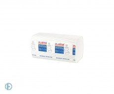 Полотенца бумажные 250 шт., LAIMA (H3) UNIVERSAL WHITE PLUS, 1-слойные, V-сложение