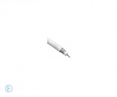ЭРА Кабель коаксиальный RG-6U, 75 Ом, CCS/(оплётка Al 48%), PVC, цвет белый, бухта 10 м, SIMPLE