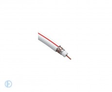 ЭРА Кабель коаксиальный SAT 50 М, 75 Ом, Cu/(оплётка Cu 75%), PVC,бел, (цена за бухту 100м)