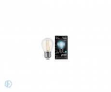 Лампа Gauss LED Filament Globe E27 5W 4100K