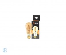 Лампа светодиодная ЭРА F-LED ST64-7W-824-E27 gold ЭРА