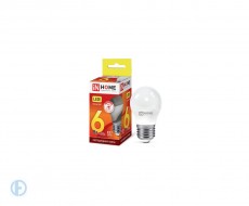 Лампа светодиодная LED-ШАР-VC 6Вт 230В Е27 4000К 480Лм IN HOME