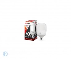 Лампа светодиодная LED-HP-PRO 60Вт 230В E27 с адаптером Е40 6500К 5400Лм IN HOME