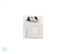 Встраиваемый (LED) светильник DL Smartbuy Square-3w/4000K/IP20
