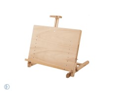 Мольберт настольный BRAUBERG ART CLASSIC, регулируемый верхний держатель, 50х37х39 см, бук