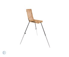 Этюдник BRAUBERG ART CLASSIC, бук, 40х25х7,5см, высота холста 70см, ножки метал 90см, ремень