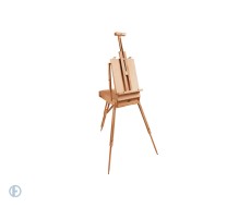 Этюдник BRAUBERG ART CLASSIC, бук, 50х34х11см, высота холста 87см, ножки дерев 90см, ремень