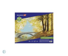 Холст на картоне BRAUBERG ART CLASSIC, 40*50см, грунтованный, 100% хлопок, мелкое зерно