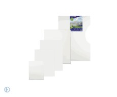Холсты на подрамнике BRAUBERG ART CLASSIC, НАБОР 5шт, грунтованные, 100%хлопок, среднее зерно