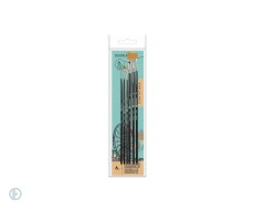 Кисти художественные набор 6 шт., синтетика, BRAUBERG ART CLASSIC