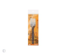 Кисть художественная профессиональная BRAUBERG ART CLASSIC, щетина, флейц, № 50, короткая ручка
